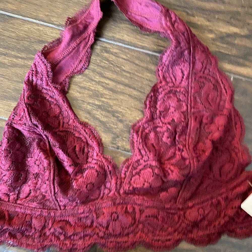 Urban Outfitters Maroon Bralette